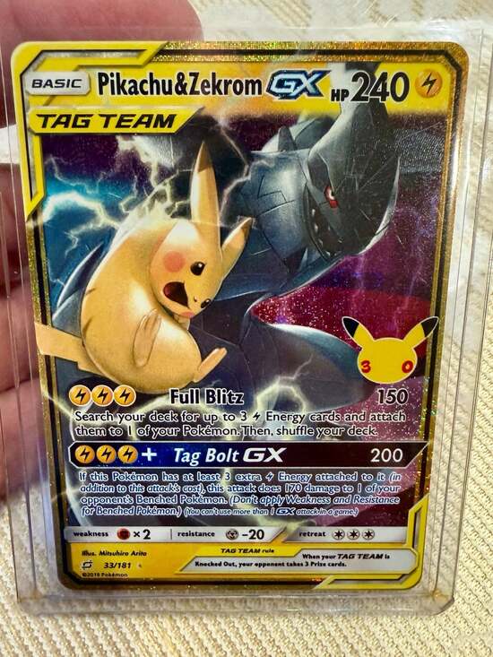 Pokémon Other - Pikachu & Zekrom GX - ME: 30th Celebration Classic Collection (30C)